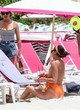 Kristen Doute naked pics - flashing breasts, miami beach