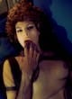 Eva Mendes naked pics - visible tits during photoshoot