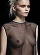 Abbey Lee Kershaw naked pics - see thru tits in public