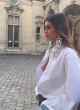Kaia Gerber naked pics - oops boob slip at paris fw