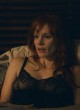 Jessica Chastain naked pics - see-through to tits and sexy