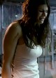 Alexandra Daddario visible nipples in white top pics