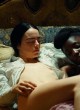 Emma Stone & Suzy Bemba naked pics - lesbian, tits, pussy licking
