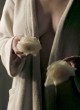 Sarah Hay naked pics - braless in erotic scene