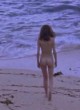 Leonie Dahan-Lamort naked pics - fully nude from behind, beach
