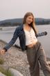Miku Martineau’s Miku Martineau's Lakeside Look: Effortless Style by the Shore! pics