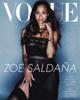 Zoe Saldaña Zoe Saldaña Shimmers on Vogue México Cover! pics