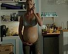 Katherine Heigl pregnant in lacy lingerie clips