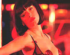 Rose McGowan does striptease topless clips