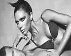 Victoria Beckham posing in sexy lingerie clips