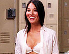 Olivia Munn topless in lacy panties clips