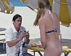 Amy Adams in a bikini at the beach clips
