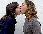 Ariane Labed lesbian kiss scene clips