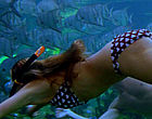 Amanda Bynes swimming underwater clips