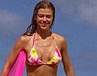 Adrianne Palicki firm tits in pink bikini clips