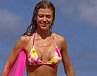 Adrianne Palicki firm tits in pink bikini videos