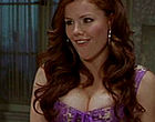 Kathleen Robertson busty purple lingerie clips