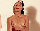 Jessi M'Bengue topless in music video videos