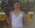Julie Bowen trashy lingerie, beer & boob clips