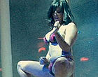 Sunny Leone removes bikini on stage nude clips