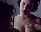 Jennifer Tilly cleavage and rubbing her boob clips