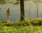 Andrea Winter totally nude outdoor, voyeur nude clips