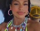 Princess Nokia nip slip in golf car nude clips