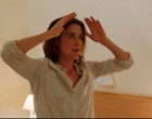 Cobie Smulders fully visible breast in movie clips