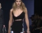 Gigi Hadid boob slip in public place clips